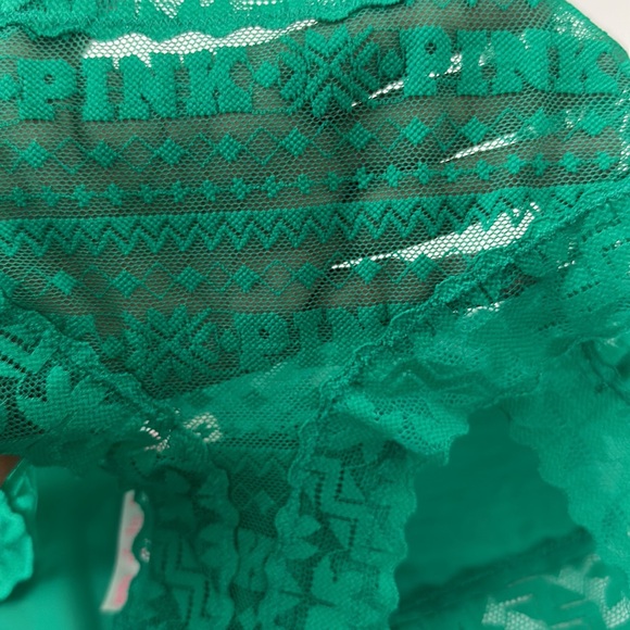 PINK Victoria's Secret Extra Low Rise Cheekster Lace Panty - Picture 9 of 9